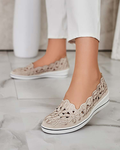 Royalfashion Дамски полуобувки на нисък ток Dellio