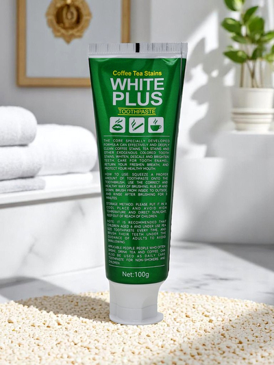 Избелваща и почистваща от петна паста за зъби