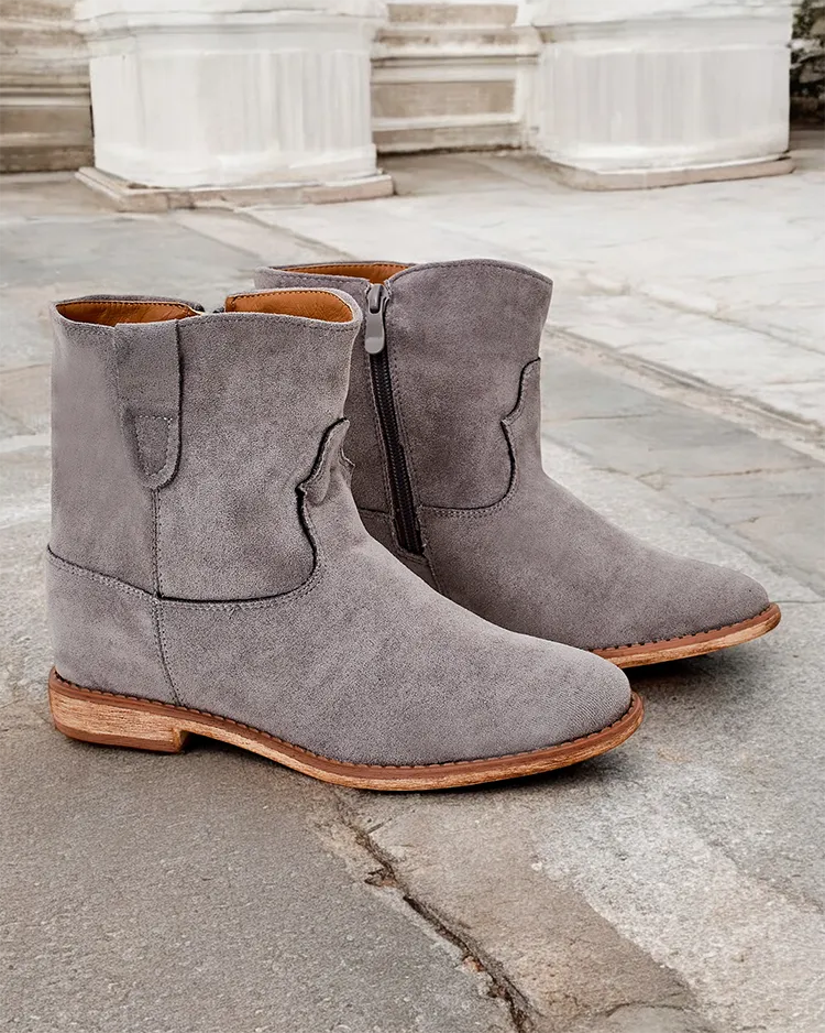 Royalfashion ботуши в стил каубой на покрита платформа Patorias