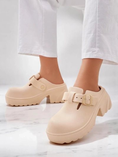 Royalfashion Жени гумени сандали на ток Voxones