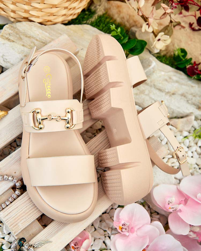 Royalfashion Дамски сандали на платформа от екокожа Avemil