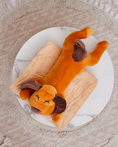 Royalfashion Плюшена играчка с одеяло