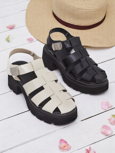 Royalfashion дамски сандали в римски стил Bratz