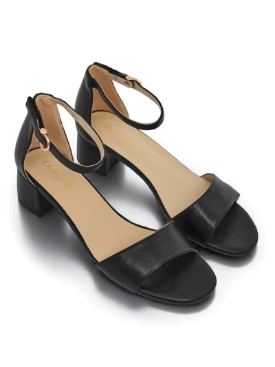 Royalfashion Дамски сандали на нисък ток SoftHeels