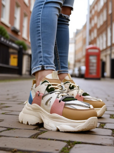 Кецове на Royalfashion за жени на по-дебела подметка Reterri