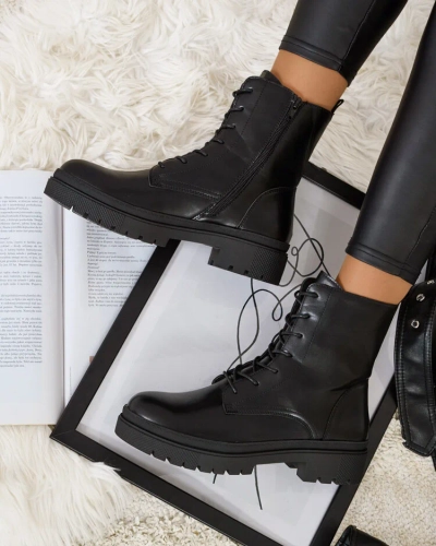 Royalfashion Women's Bumalo lace-up boots