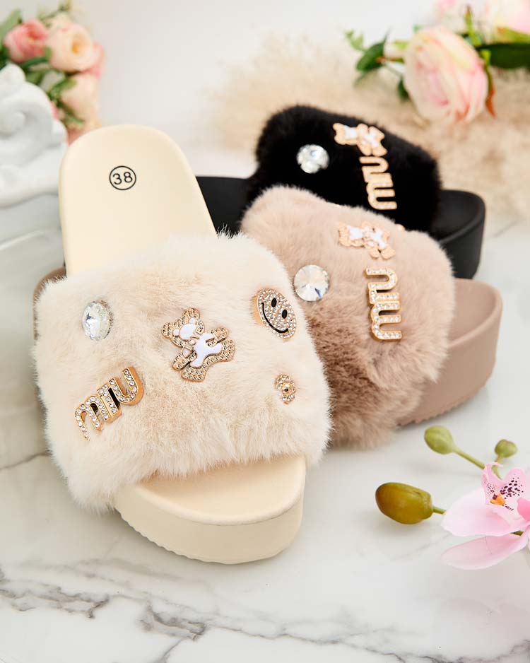 Royalfashion Women's Helimme platform flip-flops