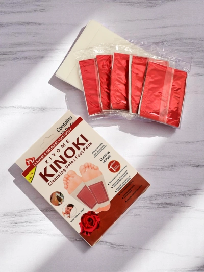 Пачки за детокс на краката DETOX KINOKI 10 бр. Роза