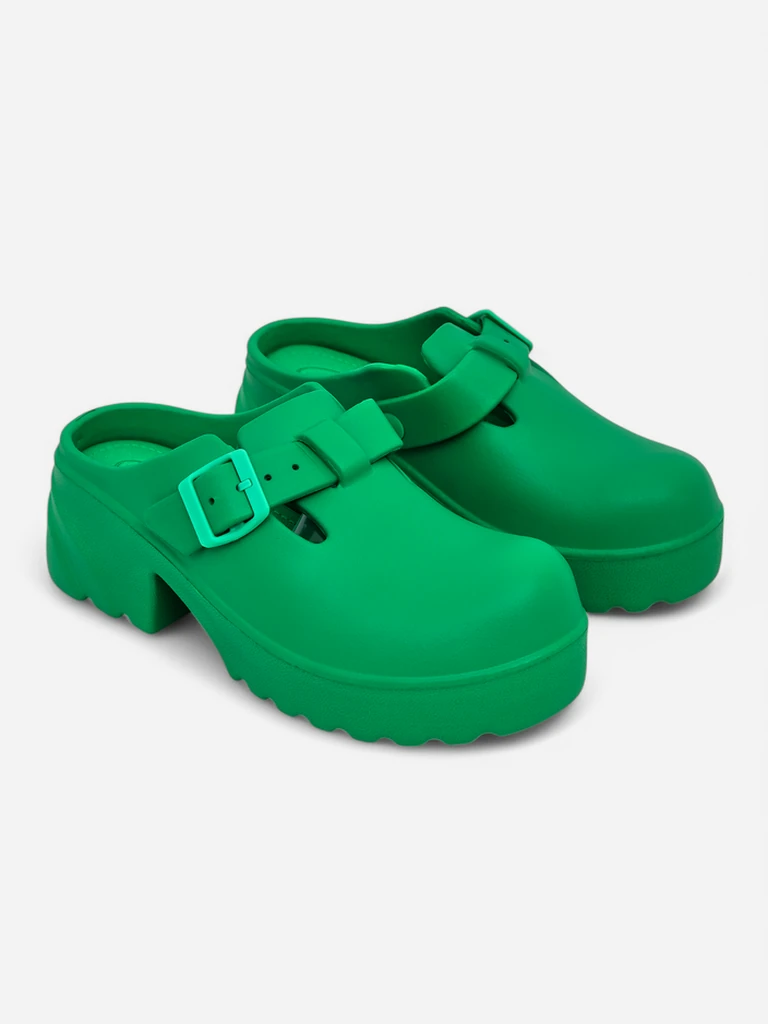 Royalfashion Женски гумени сандали на ток Voxones