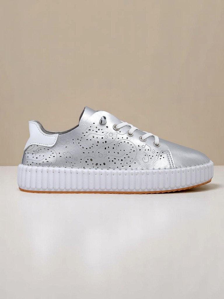 Royalfashion Дамски ажурни сникърси Luna Lace