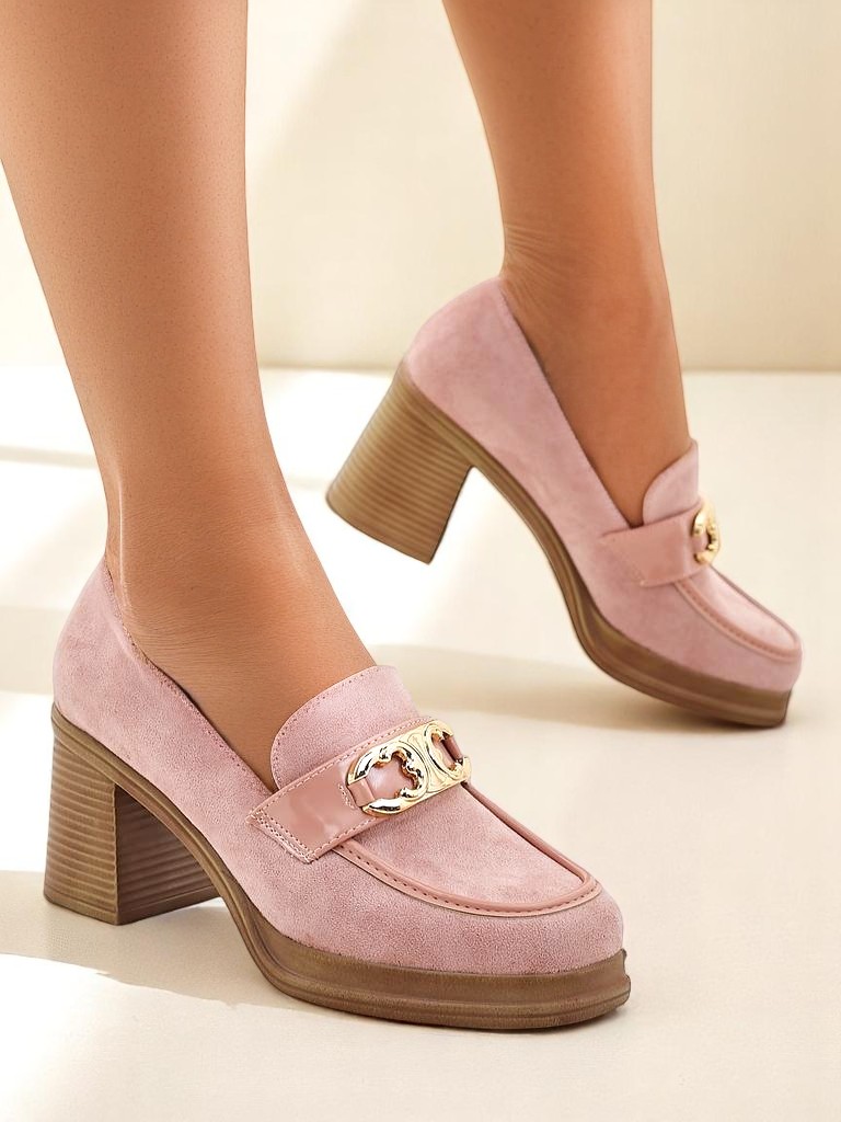 Royalfashion Женски мокасини на висок ток Qeroy