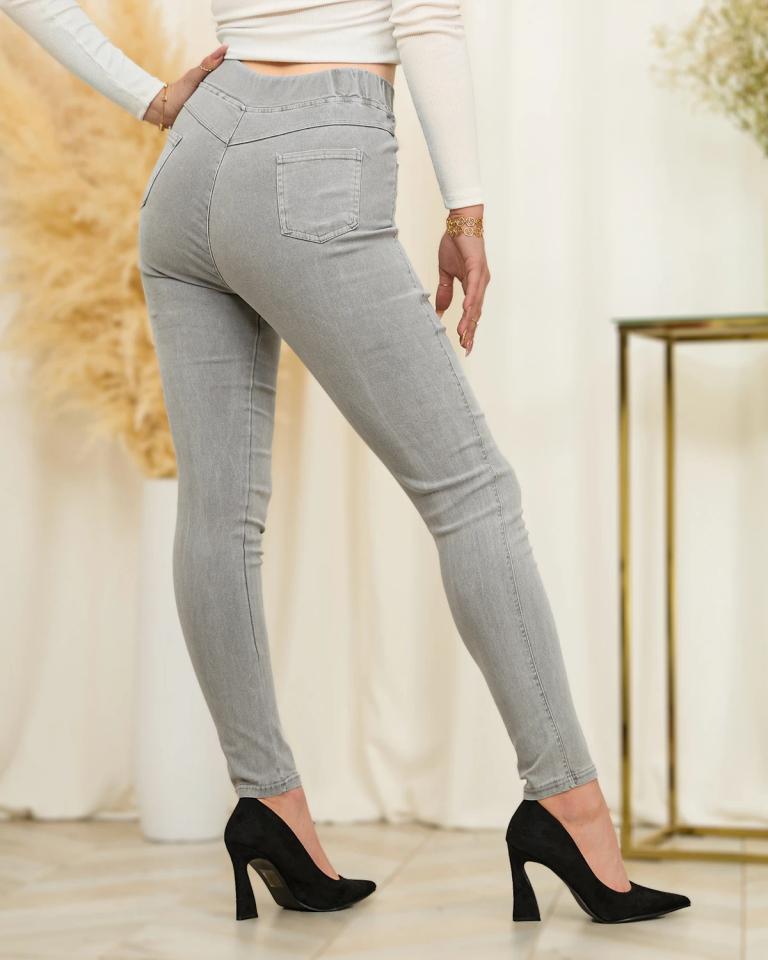 Royalfashion Светлосиви дамски тегели a'la jeans
