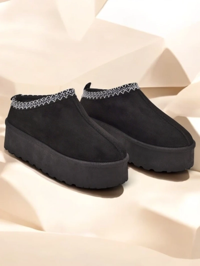 Royalfashion Къси ботуши, подобни на дамски зимни ботуши Фесио