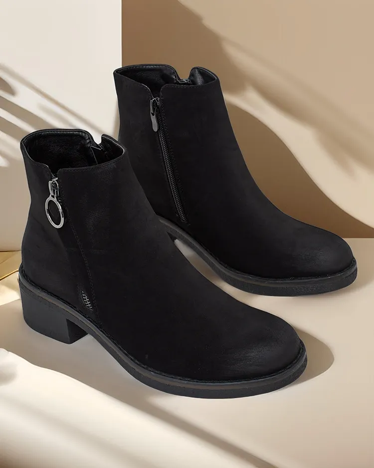 Дамски глезенови боти Royalfashion Мило