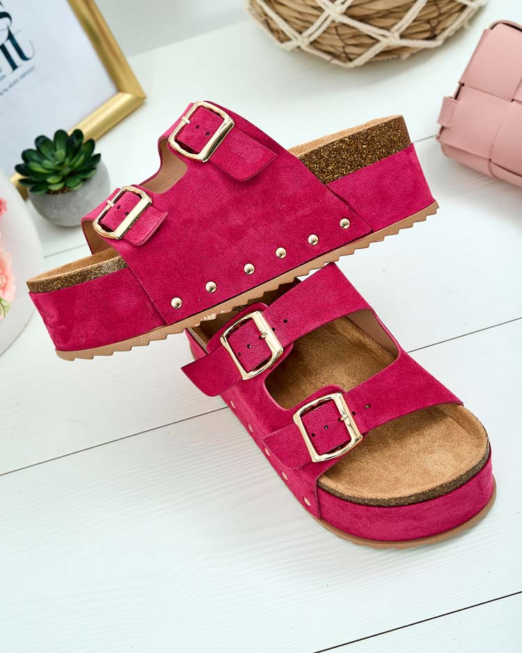 Royalfashion Дамски джапанки на платформа Sodass