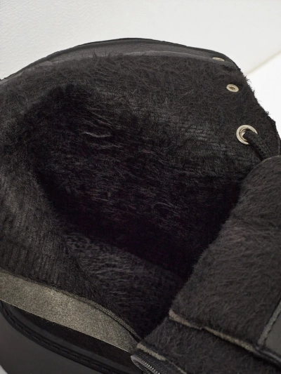 Дамски еко велурени боти с връзки Ferlyne