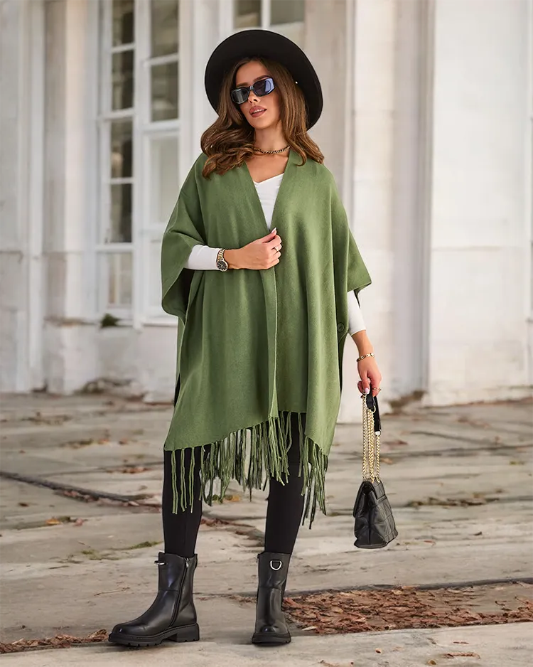 Royalfashion Дамско пончо