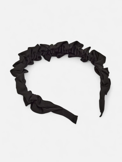 Royalfashion Лента за коса с драперия и перли