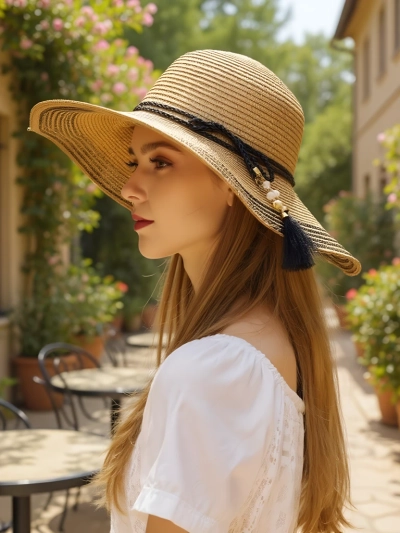 Royalfashion Дамска сламена шапка Rionnav