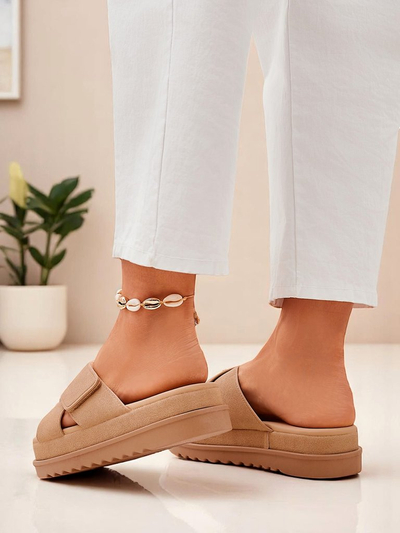 Royalfashion Дамски равни чехли Evre