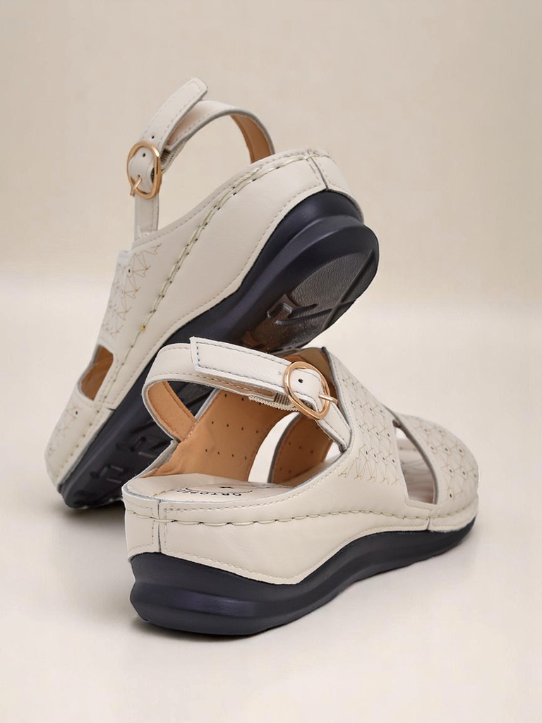 Royalfashion Дамски сандали на ниска платформа Comfort Chic