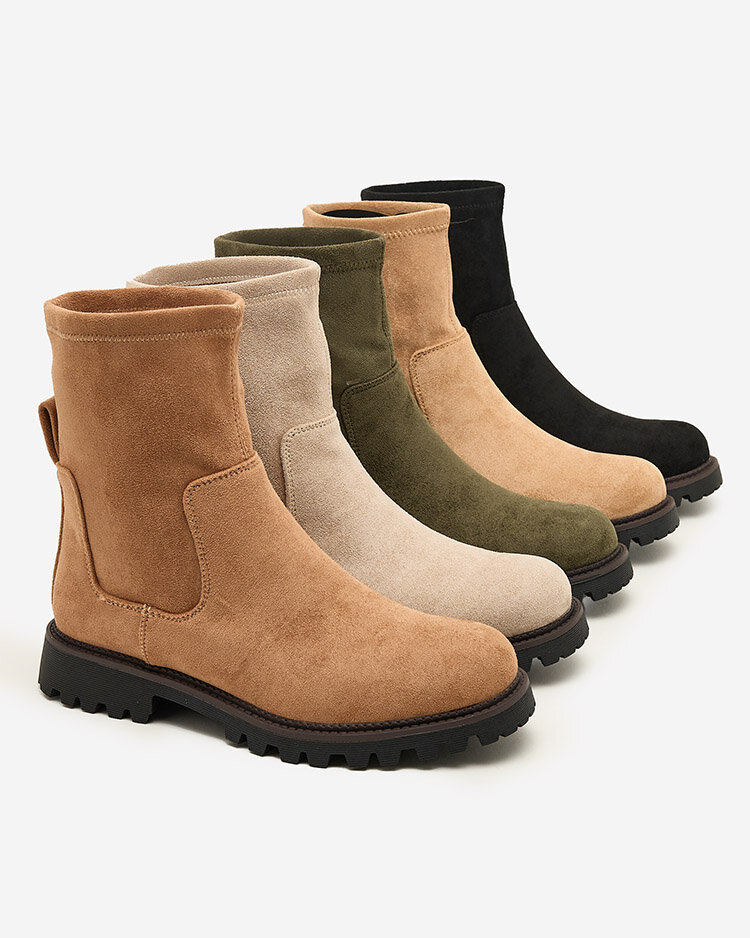 Royalfashion Дамски ботуши Gebimma от еко велур