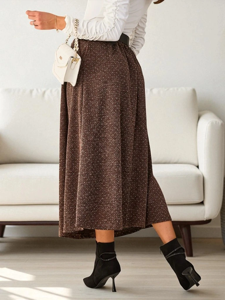 Дамска миди пола от Royalfashion