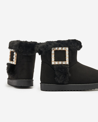 Royalfashion Дамски ботуши a'la snow boots with ornament Galaes