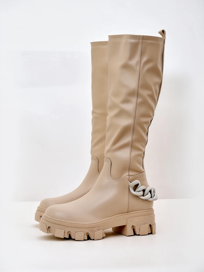 Royalfashion Дамски високи ботуши Defesisa