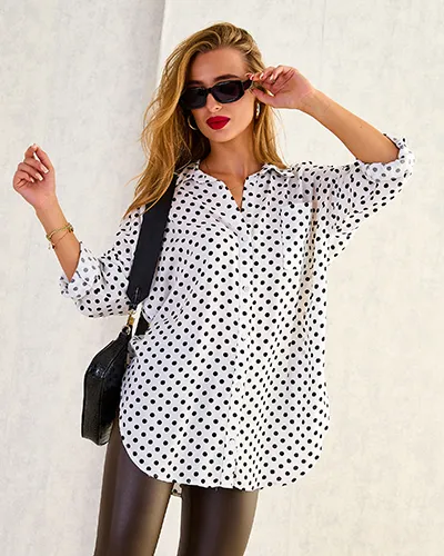 Royalfashion Дамска риза с щампи