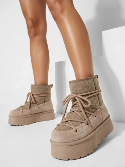 Royalfashion Дамски ботуши за сняг Filori с дантела