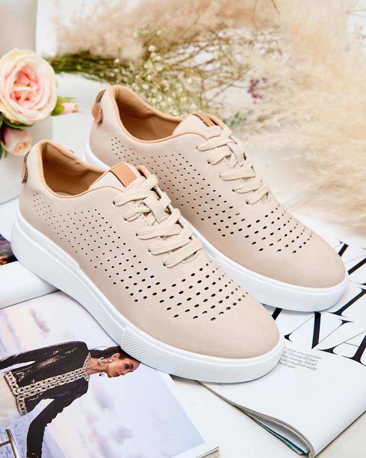 Royalfashion Дамски ажурни спортни обувки Deromias