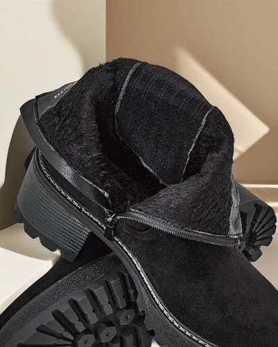 Дамски ботуши от еко велур на Royalfashion в публикация от Segiag