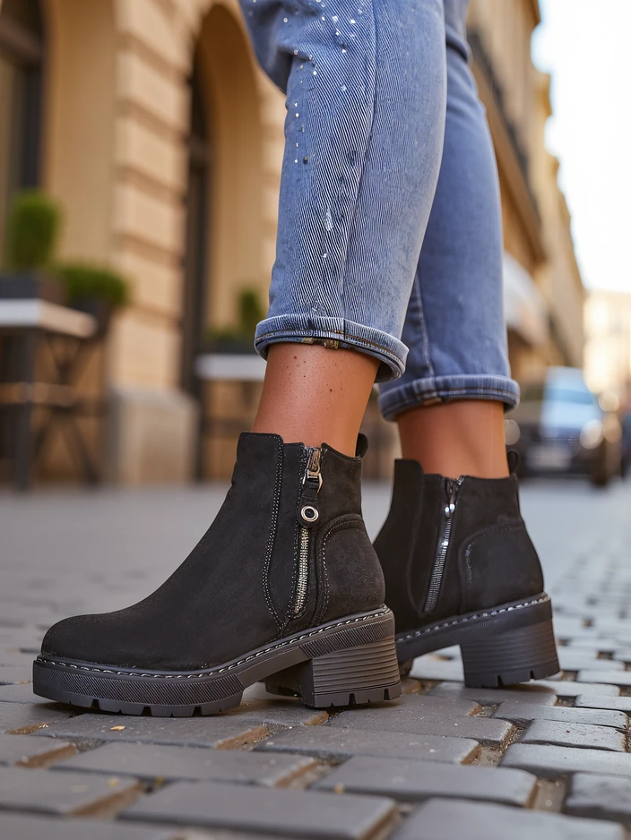 Royalfashion дамски боти Fiefo