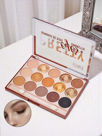 Палитра сенки за очи 15 нюанса Nuts Mood