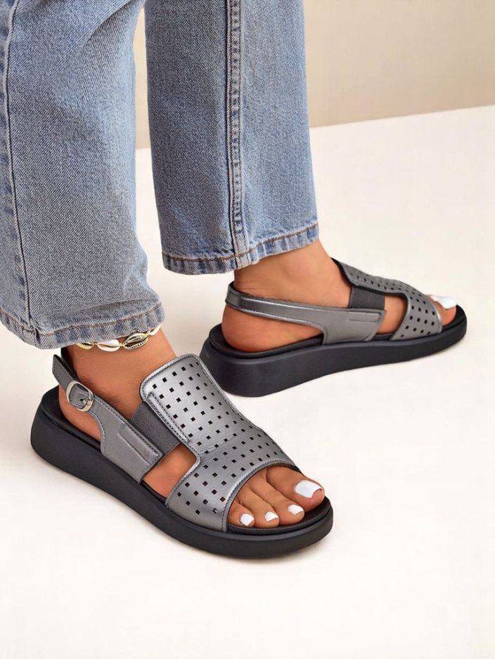 Royalfashion Дамски сандали на дебела подметка BreezyStep