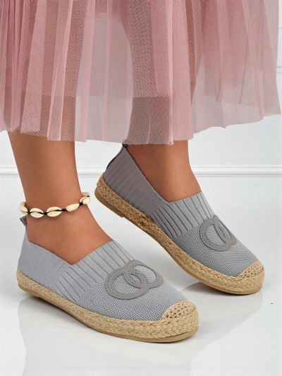 Дамски еспадрили Callista Verde – велурени, равен ток, зелени