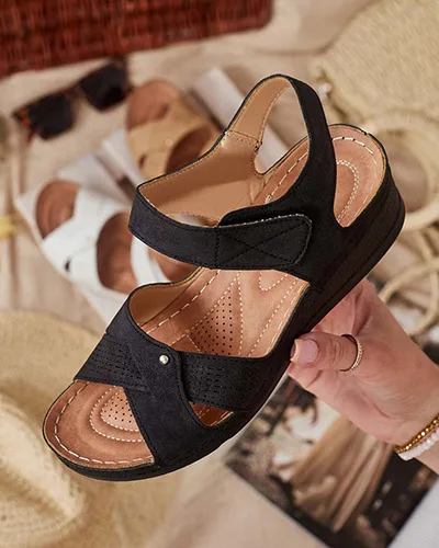 Royalfashion Дамски сандали Obbiave с нисък ток