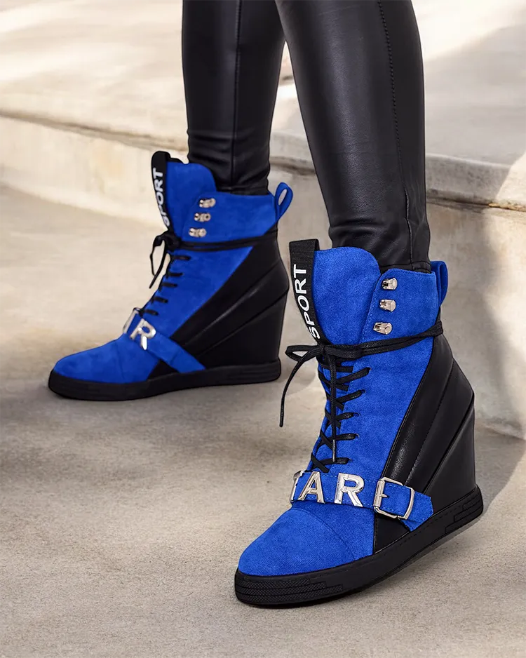 Royalfashion дамски боти Ronii на токчета