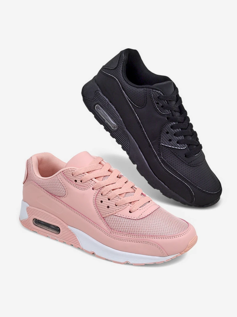 Женски спортни обувки Royalfashion с цветни вложки Renerixa