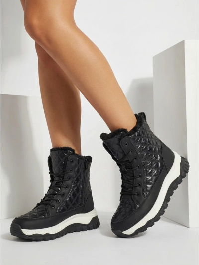 Дамски ботуши тип снегоходки Rimea с капитониран ефект