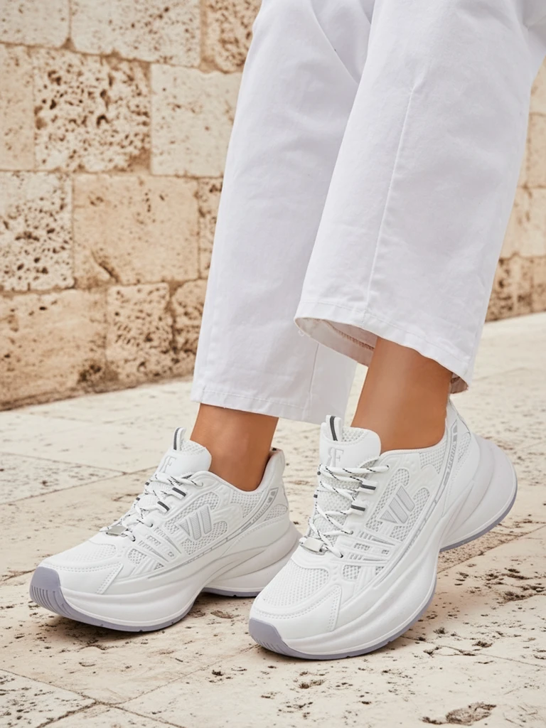 Спортни маратонки Royalfashion за жени на по-дебела подметка Roality