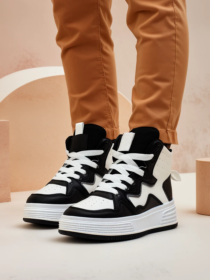 Royalfashion Високи дамски спортни обувки Quiedy