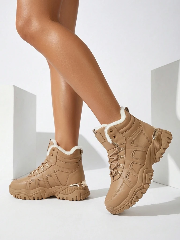 Дамски обувки Royalfashion с плюшено подплънка Мегигна