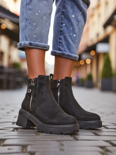 Royalfashion дамски боти Fiefo