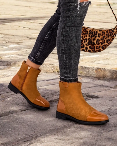 Royalfashion Класически женски глезенови боти Urbinos