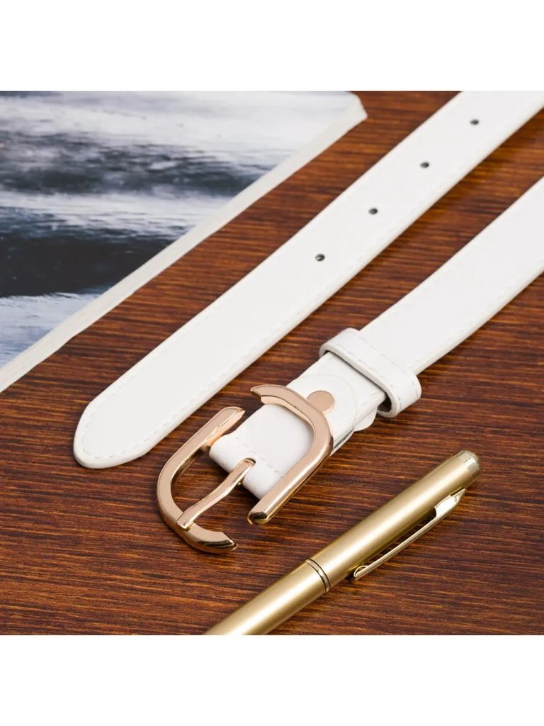 Royalfashion Дамски тесен колан за панталони