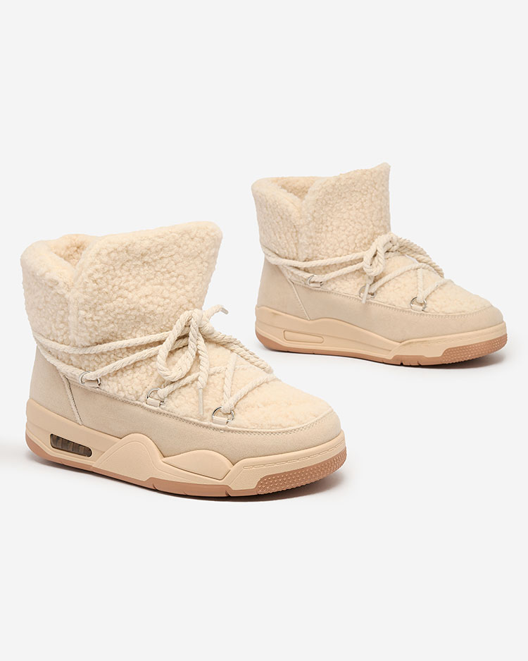 Royalfashion Дамски ботуши за сняг в цвят люляк Ludmivac