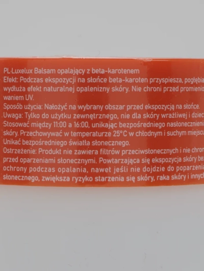 Крем за ускоряване на тен Luxelux с бета каротин 280g