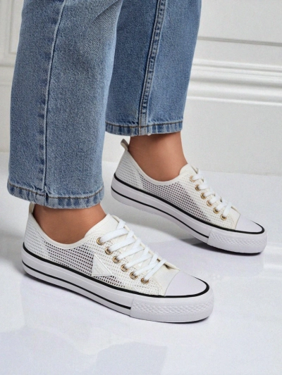 Royalfashion Жени перфурирани маратонки Rebbse